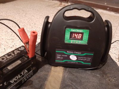 شارژر باتری 20 آمپر اتوماتیک مدل ASL6000 4 تصویر نظر مشتری برای شارژر 20 آمپر اصل ترونیک
