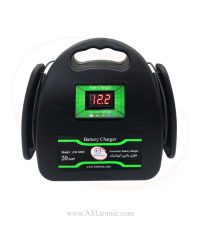 شارژر باتری 20 آمپر اتوماتیک مدل ASL6000 - شارژر باتری ماشین - اصل ترونیک