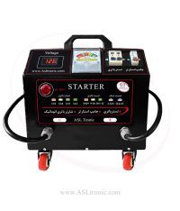 استارتر صنعتی چهارکاره - تستر باتری - استارتر خودرو - شارژر باتری - اصل ترونیک
