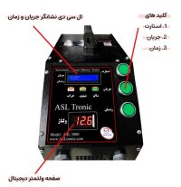 توضیحات تستر تخلیه تمام اتوماتیک مدل ASL5000 تولیسد گروه صنعتی اصل ترونیک