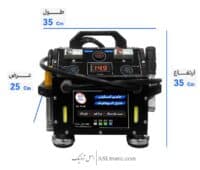 استارتر و شارژر صنعتی پرقدرت ASL12000 اصل ترونیک