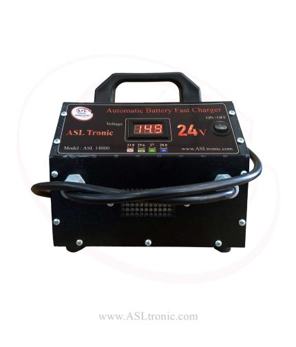 شارژر 24 ولت - شارژر ماشین سنگین - شارژر باتری - اصل ترونیک
