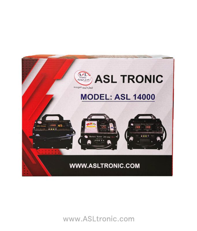asl14000 - اصل ترونیک - تستر باتری و شارژر باتری