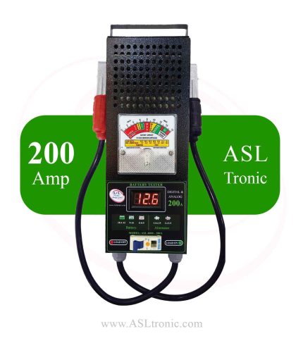 تستر باتری و دینام آنالوگ، دیجیتال 200 آمپر ASL4000 - اصل ترونیک - تسترونیک