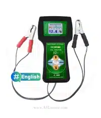 تستر باتری و دینام دیجیتال 12 ولت مدل ASL3000 - انگلیسی- سخنگو - اصل ترونیک