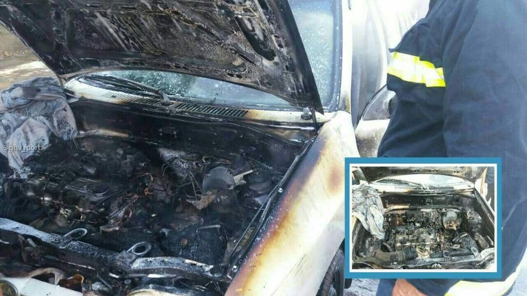 ترکیدن باتری خودرو